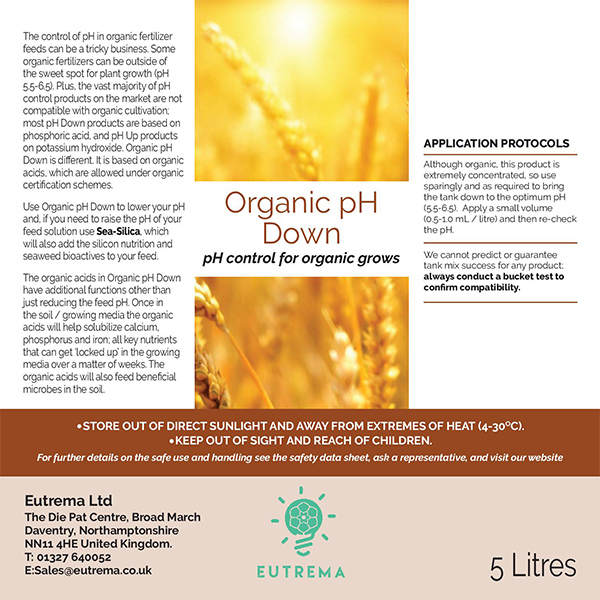 organic ph control hydroponics