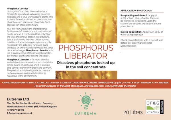 Soil conditioner to release bound phosphorus phosphorous